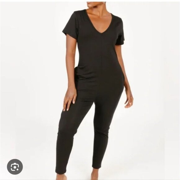 SMASH + TESS | Sunday Romper Jumpsuit Black Sz Medium - Picture 1 of 6